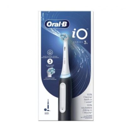 Oral-B iO Series 3S Ηλεκτρική Οδοντόβουρτσα, Μαύρο Ματ, ΕΕ