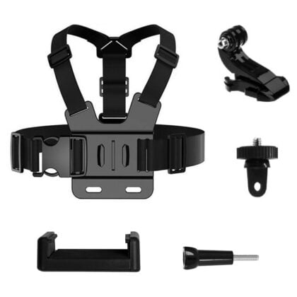 Σετ Αξεσουάρ Ιμάντα Στήθους 5 σε 1 για Κάμερες GoPro, DJI, Insta360, SJCam, Eken