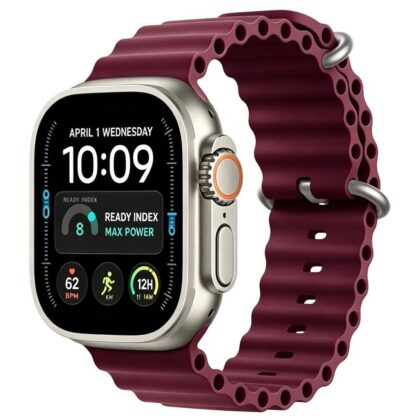 TECH-PROTECT Iconband Pro Λουράκι Apple Watch 8/9/10/11/12/SE/Ultra (44/45/46/49 mm), Deep Burgundy