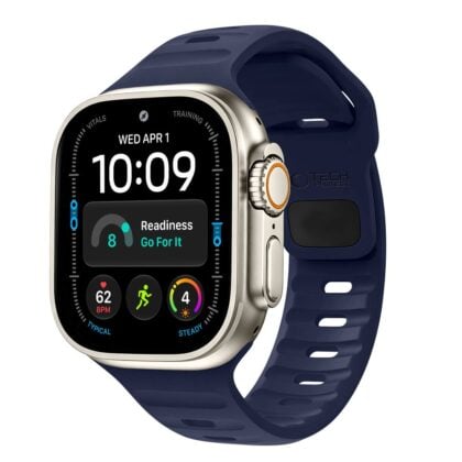 TECH-PROTECT Silicone Line Λουράκι Apple Watch 8/9/10/11/12/SE/Ultra (44/45/46/49 mm), Atlantic Blue