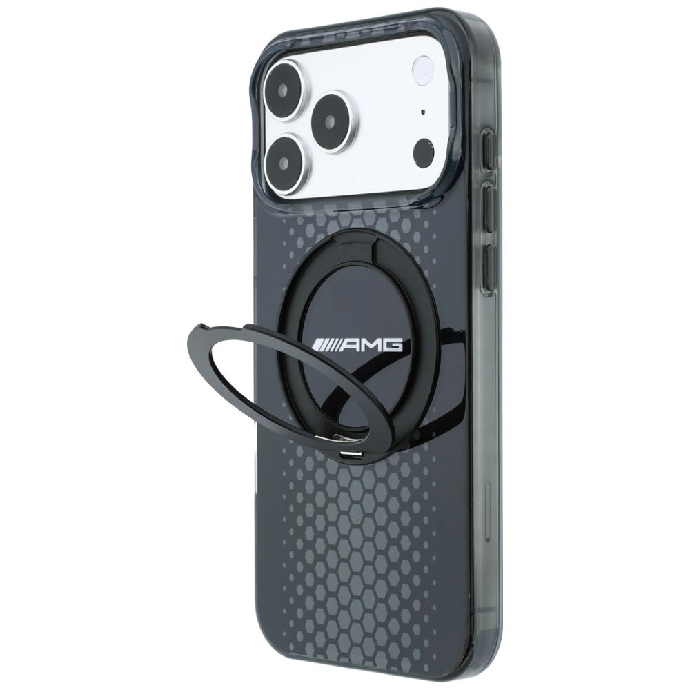 AMG IML Double Layer Urban Line Θήκη με Βάση Δαχτυλιδιού MagSafe για iPhone 18 Pro / 17 Pro μαύρο - Image 2