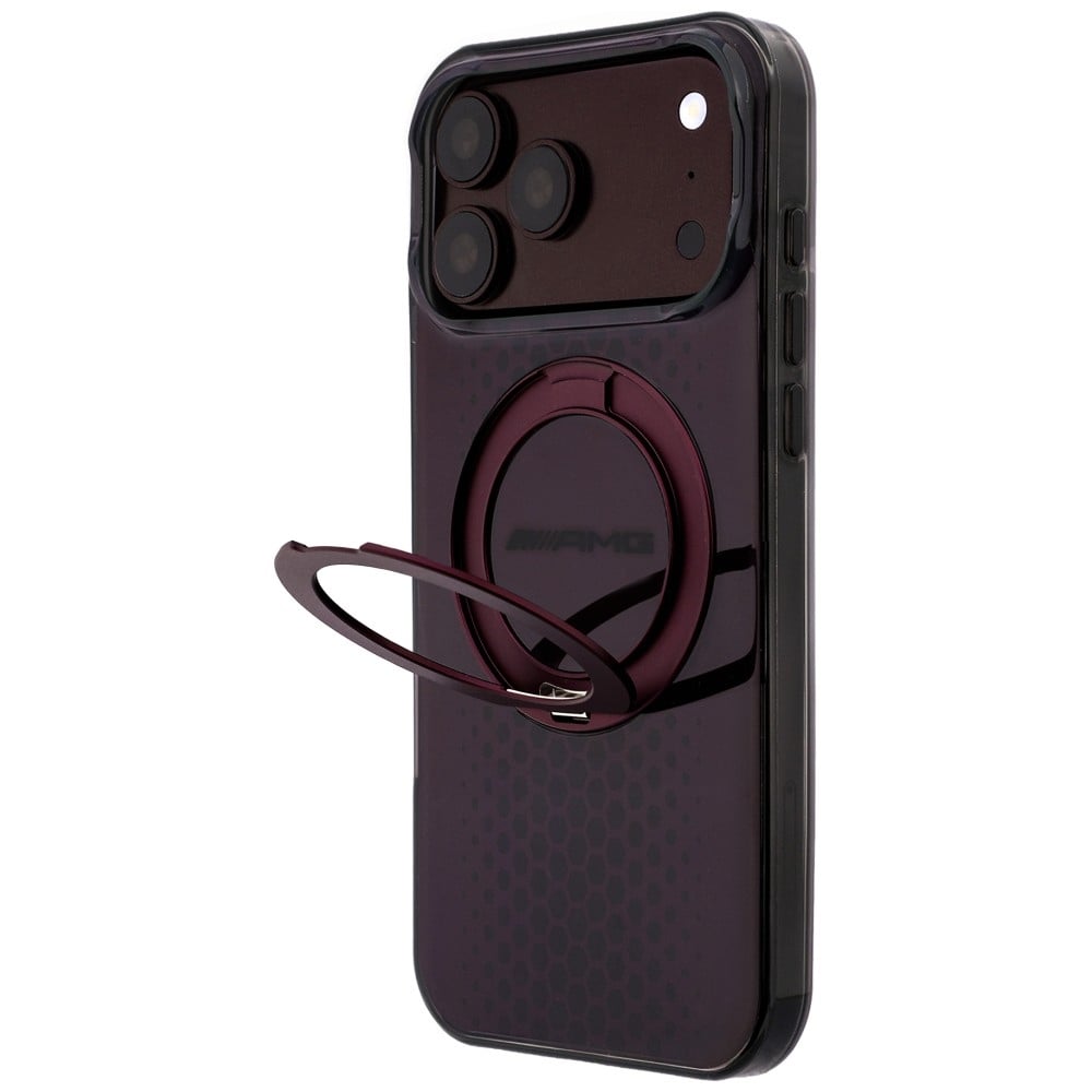 Θήκη AMG IML Double Layer Urban Line με Ring Stand MagSafe για iPhone 18 Pro Max / 17 Pro Max Μπορντό - Image 2