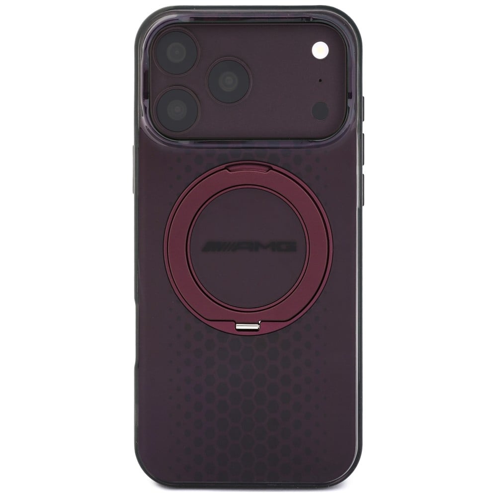 Θήκη AMG IML Double Layer Urban Line με Ring Stand MagSafe για iPhone 18 Pro Max / 17 Pro Max Μπορντό - Image 3