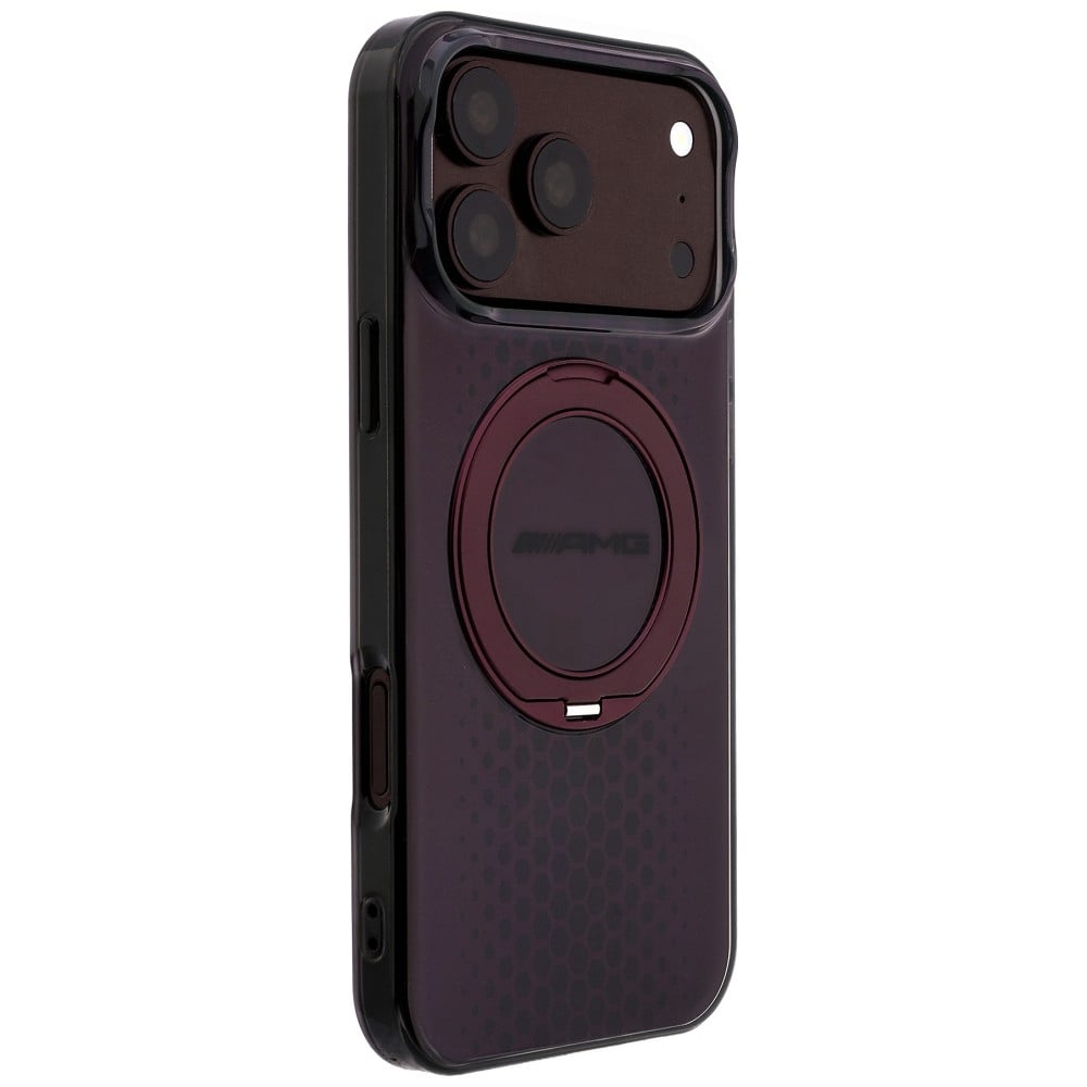 Θήκη AMG IML Double Layer Urban Line με Ring Stand MagSafe για iPhone 18 Pro Max / 17 Pro Max Μπορντό - Image 4