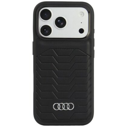 Audi GT Synthetic Leather - θήκη για Apple iPhone 18 Pro / 17 Pro - Μαύρο