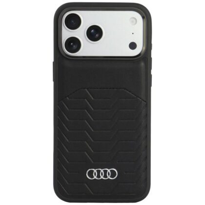 Audi GT Synthetic Leather - θήκη για Apple iPhone 18 Pro Max / 17 Pro Max - Μαύρο