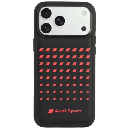 Audi Sport Synthetic Leather - θήκη για Apple iPhone 18 Pro Max / 17 Pro Max - Μαύρο