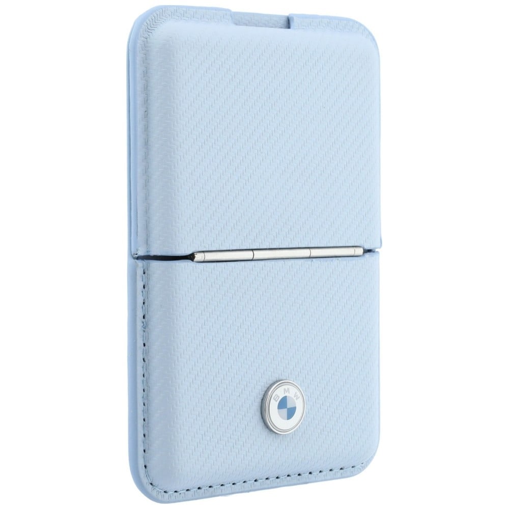 BMW Carbon Metal Logos Πορτοφόλι MagSafe, Μπλε - Image 4