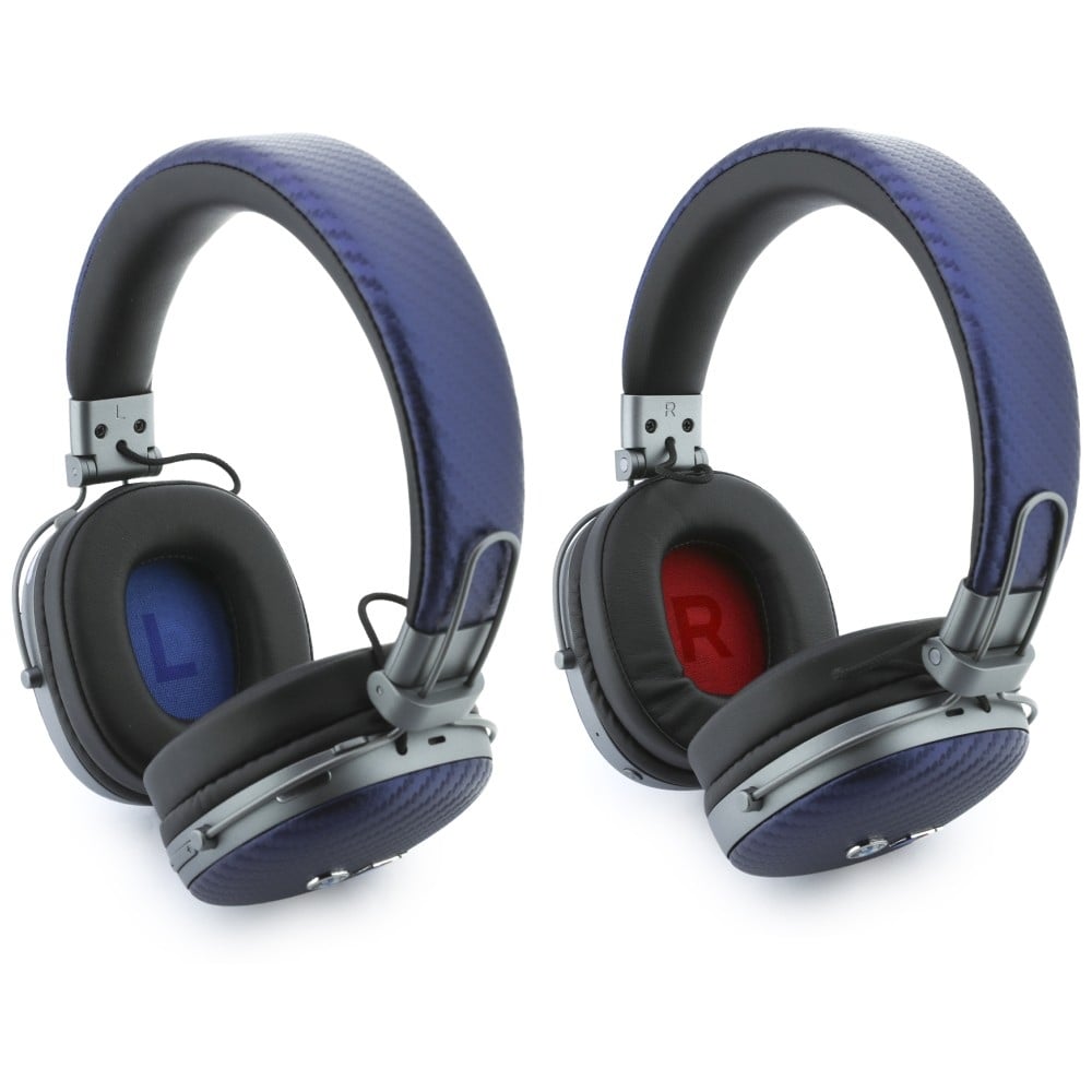 Ακουστικά BMW Carbon Metal Parts and Logos Bluetooth ENC μπλε ναυτικό - Image 2