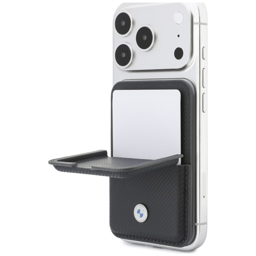 BMW Carbon Metal Logos MagSafe πορτοφόλι ανθρακί - Image 2