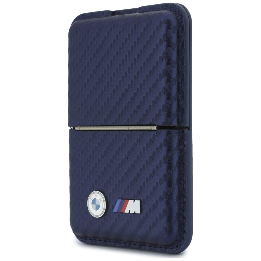 Πορτοφόλι BMW M Carbon Metal Logos MagSafe μπλε ναυτικό - Image 3