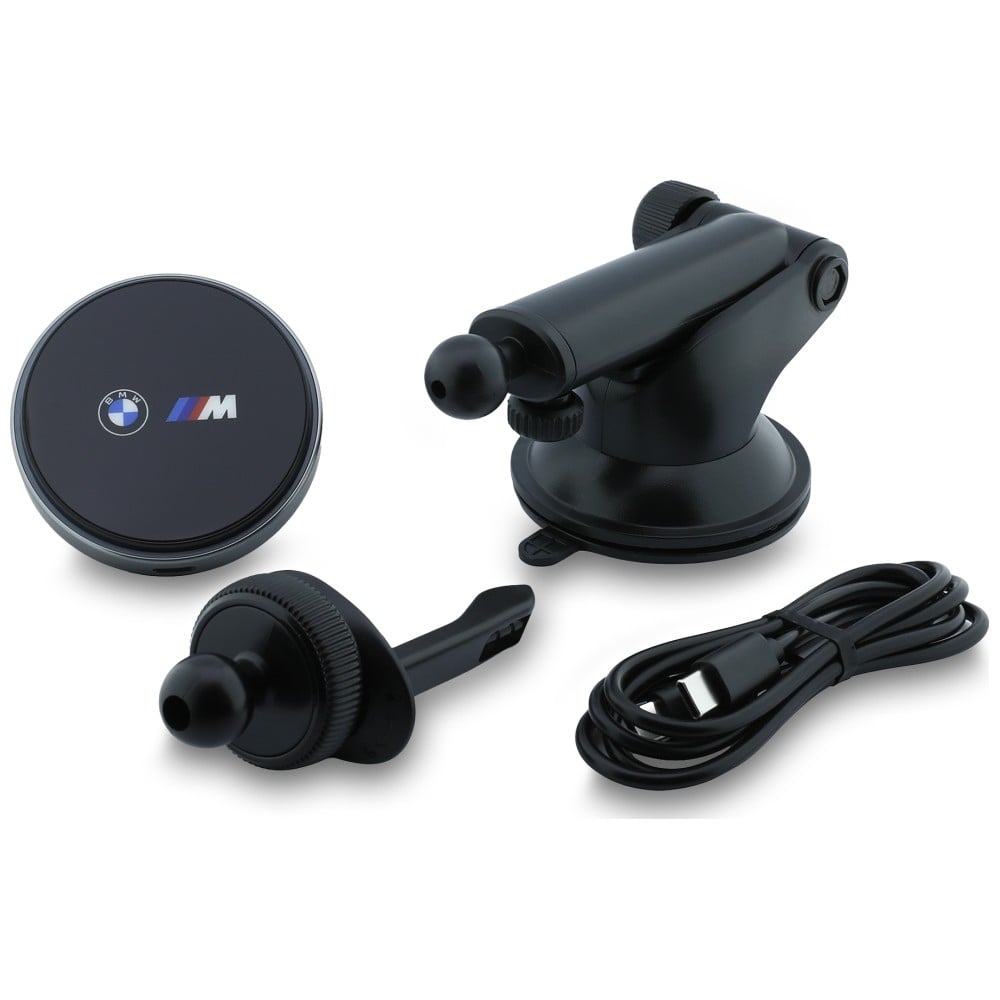 BMW M Edition Βάση Αυτοκινήτου Ασύρματης Φόρτισης Qi2 MagSafe 25W για Ταμπλό/Παμπρίζ/Αεραγωγό μαύρο - Image 2