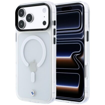 BMW Sign Frosted IML & Metal Logo - θήκη για Apple iPhone 18 Pro Max / 17 Pro Max - Διάφανο
