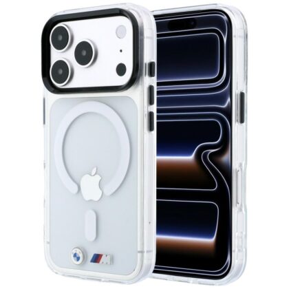 BMW M IML Glossy Metal Logo & Trims - θήκη για Apple iPhone 18 Pro Max / 17 Pro Max - Διάφανο