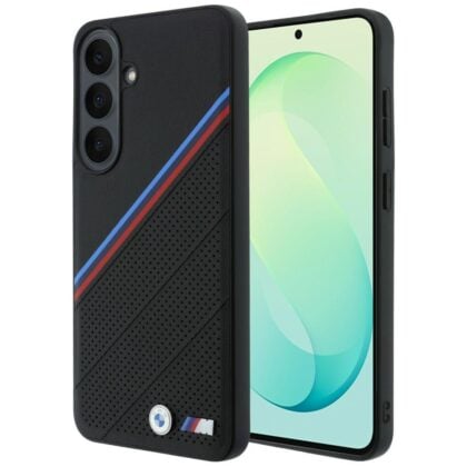 BMW M Tricolor Metal Logo - θήκη για Samsung Galaxy S26 FE - Μαύρο