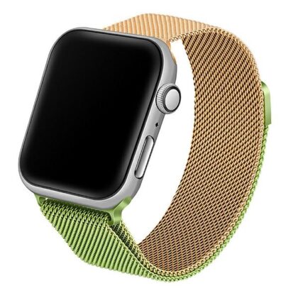 Beline Λουράκι Apple Watch Steel 38/40/41mm, Πράσινο/Χρυσό