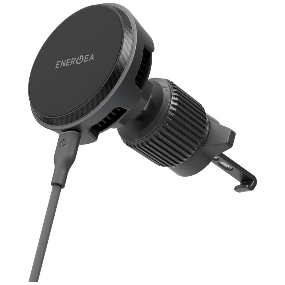 ENERGEA Magarctic Drive 25W Qi2 βάση αυτοκινήτου για γρίλια/ταμπλό/παρμπρίζ με φορτιστή αυτοκινήτου 45W μαύρο - Image 2