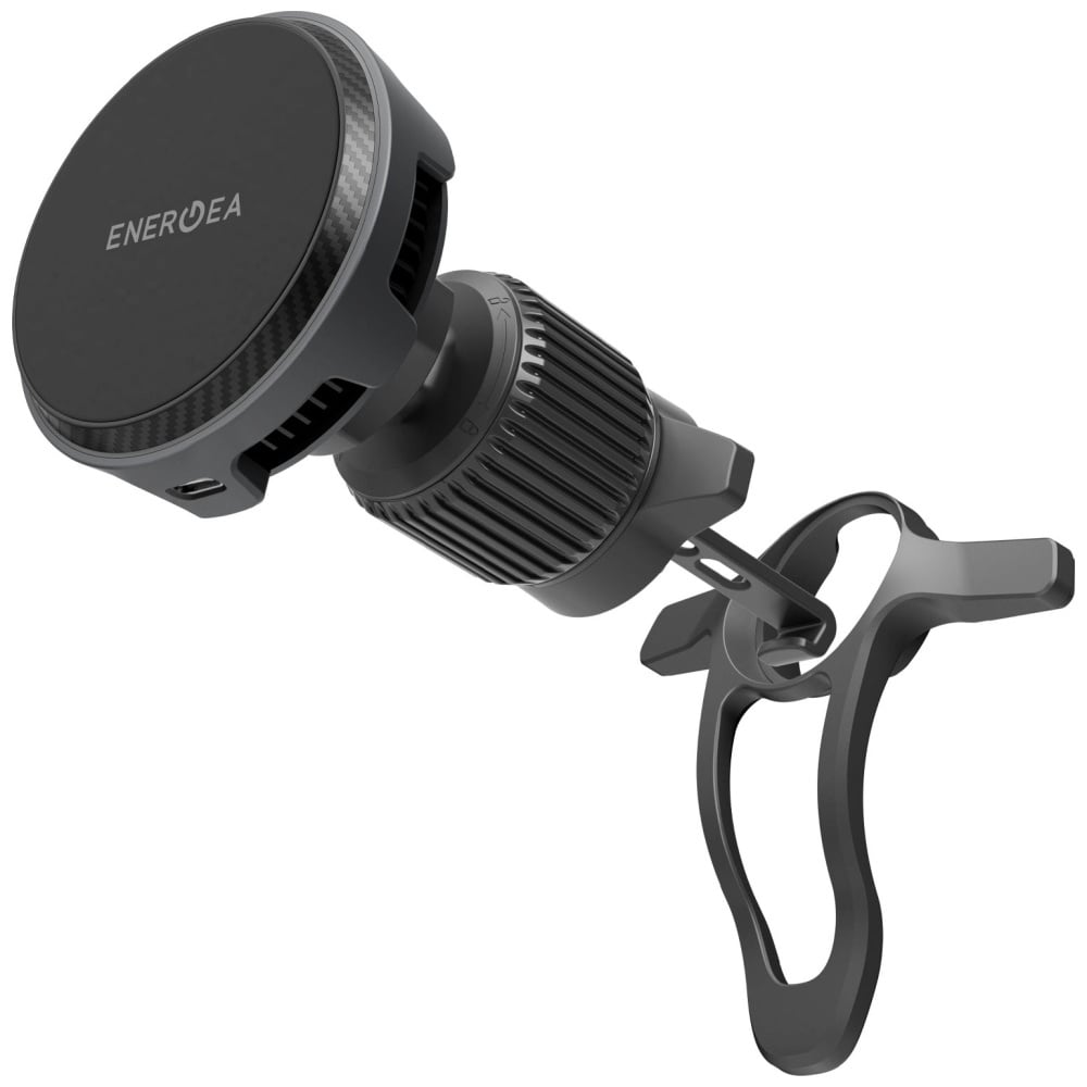ENERGEA Magarctic Drive 25W Qi2 βάση αυτοκινήτου για γρίλια/ταμπλό/παρμπρίζ με φορτιστή αυτοκινήτου 45W μαύρο - Image 3
