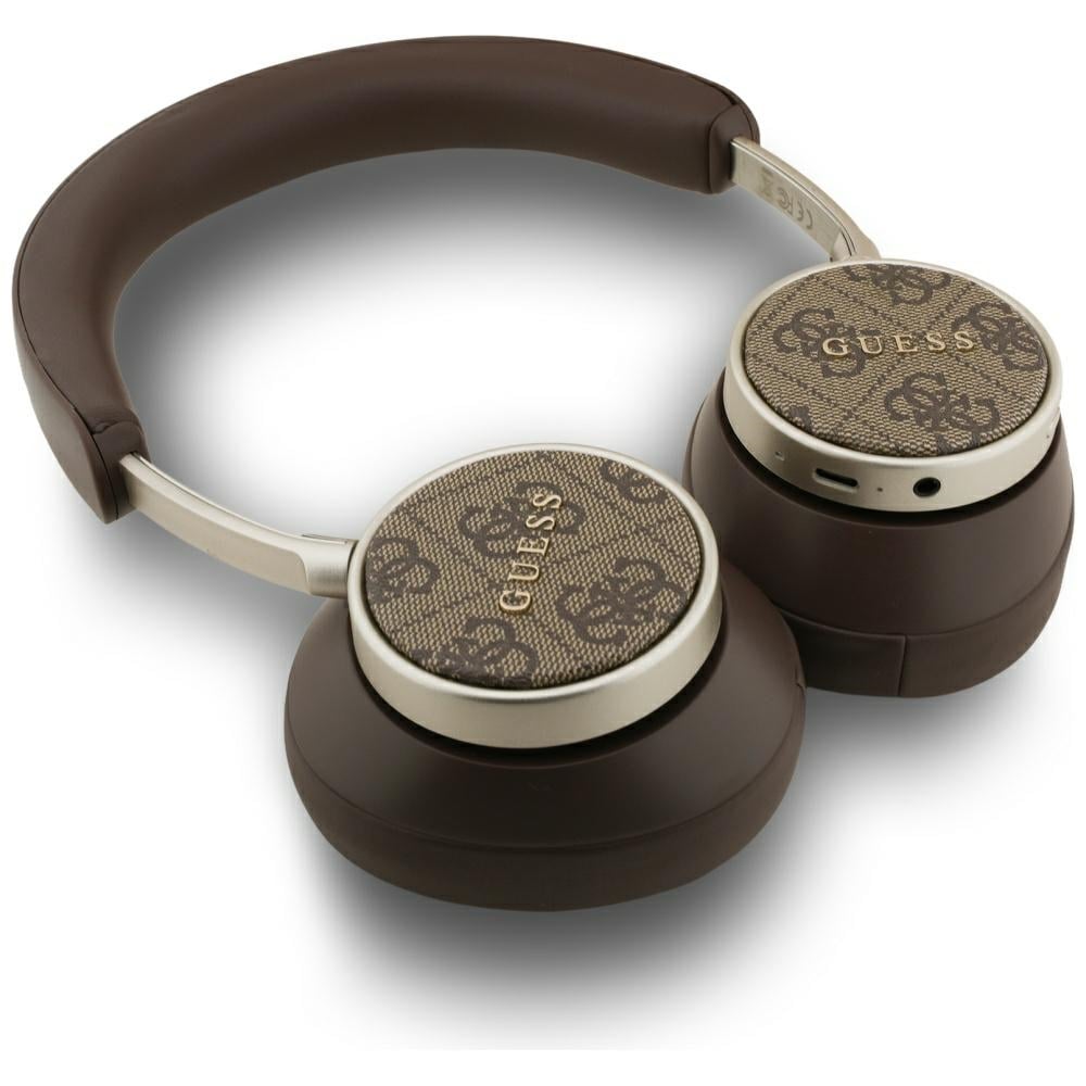 Ακουστικά Over-Ear Guess Bluetooth 4G Classic Logo καφέ - Image 3