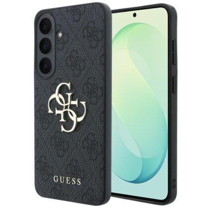 Guess Leather 4G Metal Logo - θήκη για Samsung Galaxy S26 FE - Μαύρο