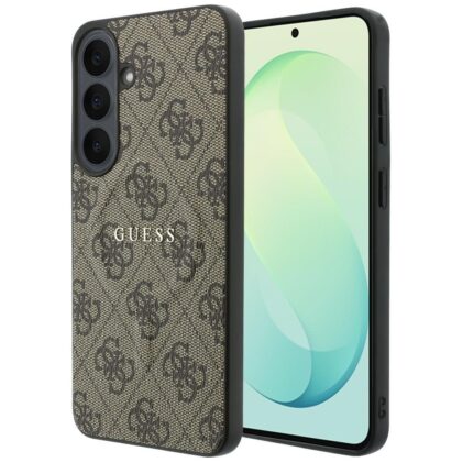 Guess Embossed 4G Ring Classic Logo - θήκη για Samsung Galaxy S26 FE - Καφέ