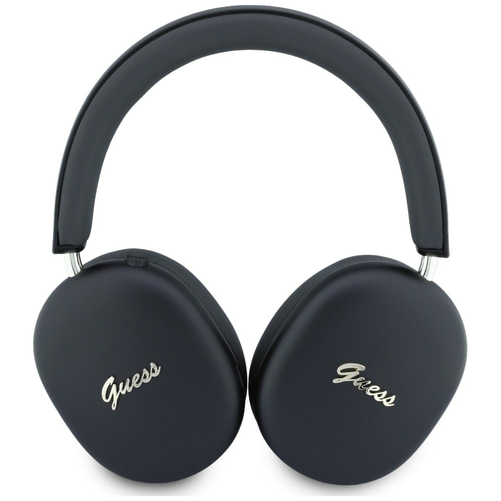 Ακουστικά Guess Bluetooth ENC Metallic Effect Metal Script Logo μαύρο - Image 3