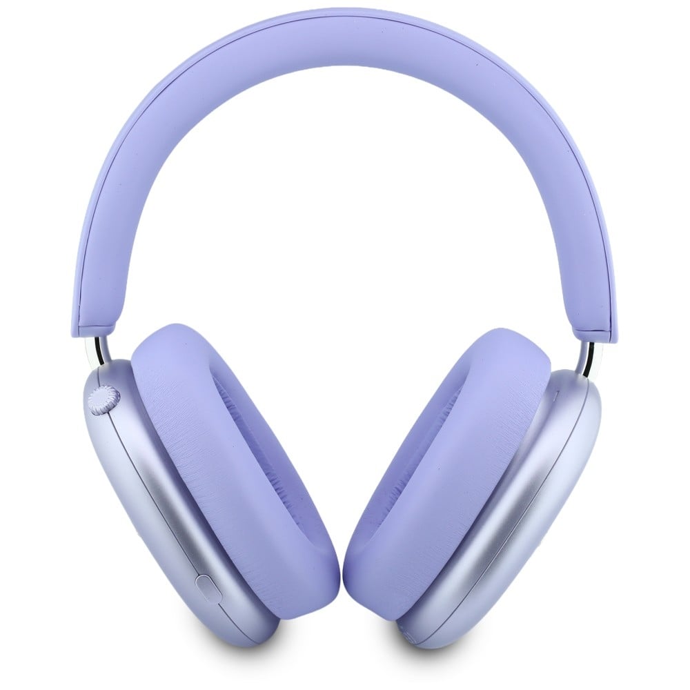Ακουστικά Guess Bluetooth ENC Metallic Effect Metal Script Logo μωβ - Image 4
