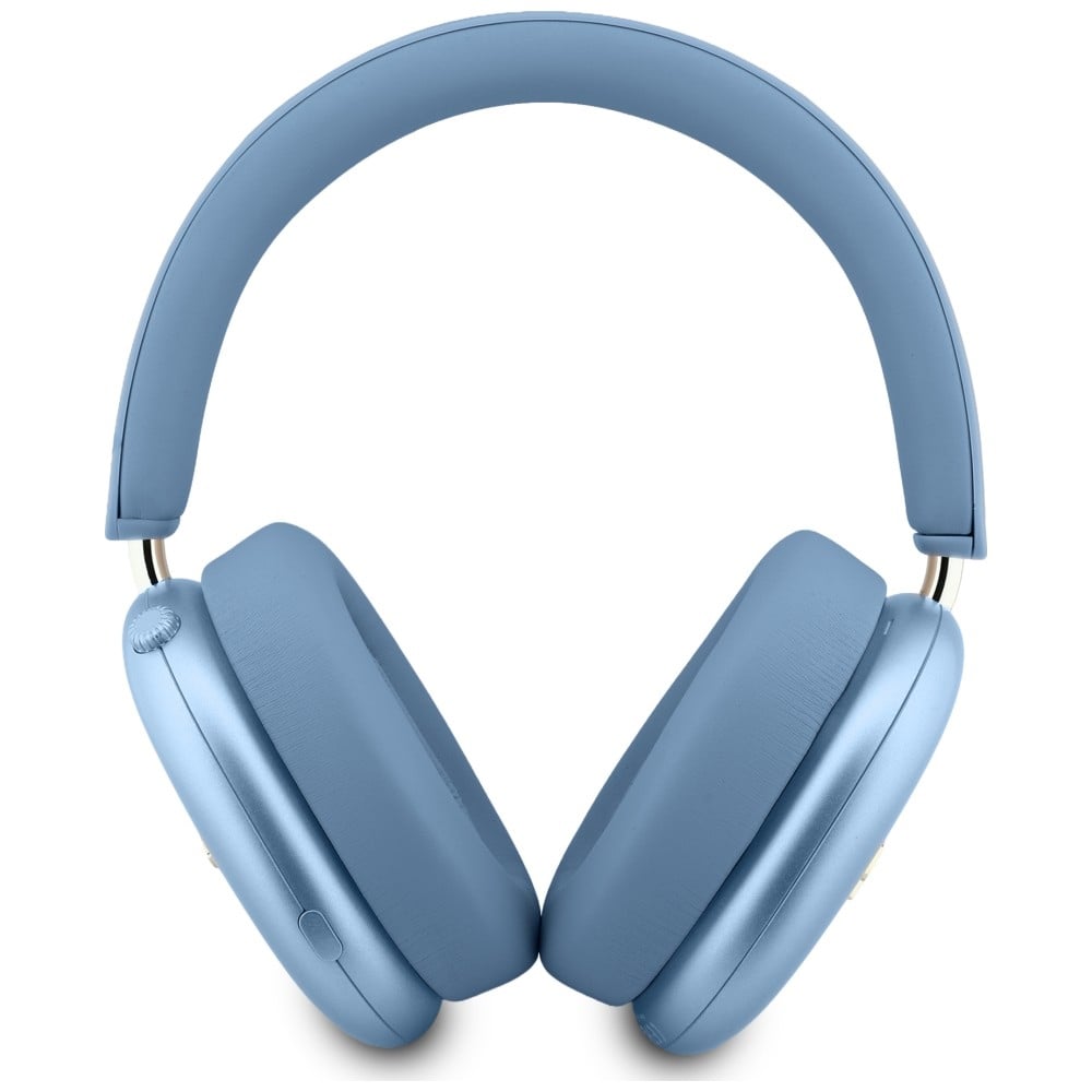 Guess Ακουστικά Over-ear Metallic Effect Metal Script Logo Bluetooth ENC μπλε - Image 4