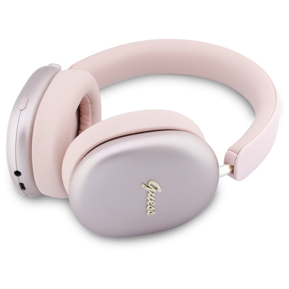 Ακουστικά Guess Bluetooth ENC Μεταλλικό Εφέ Ροζ - Image 2