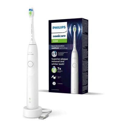 Philips Sonicare 5300 Series HX7108/01 Ηλεκτρική Οδοντόβουρτσα, Λευκή, EU