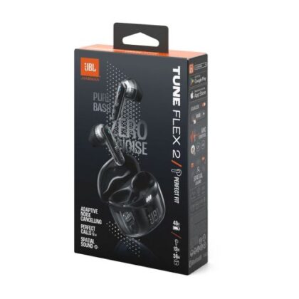 JBL Tune Flex 2 Ghost Edition TWS Bluetooth ασύρματο ακουστικό In-Ear Ghost Black EU