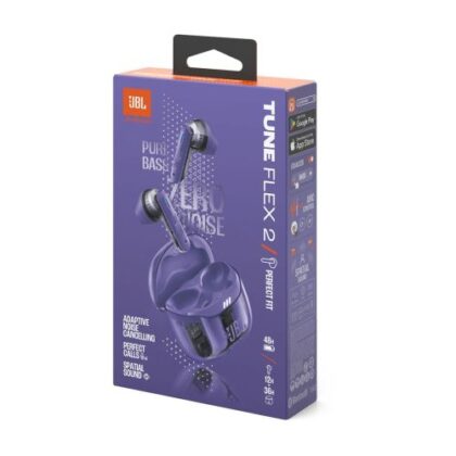 JBL Tune Flex 2 Ghost Edition TWS Bluetooth Ασύρματα Ενδοαυτιακά Ακουστικά Ghost Purple EU