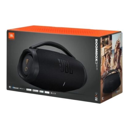 JBL Boombox 3 Wi-Fi Φορητό Bluetooth Ηχείο Party Μαύρο EU