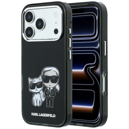 Karl Lagerfeld Smooth Karl & Choupette Bodies Sketch MagSafe - θήκη για Apple iPhone 18 Pro Max / 17 Pro Max - Με σχέδιο