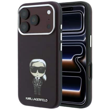 Karl Lagerfeld Smooth Ikonik Sketch - θήκη για Apple iPhone 18 Pro Max / 17 Pro Max - Κόκκινο