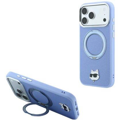Karl Lagerfeld Choupette Head Pin - θήκη για Apple iPhone 18 Pro Max / 17 Pro Max - Πολύχρωμο
