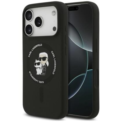 Karl Lagerfeld Silicone Karl&Choupette Ring MagSafe - θήκη για Apple iPhone 18 Pro Max / 17 Pro Max - Πολύχρωμο
