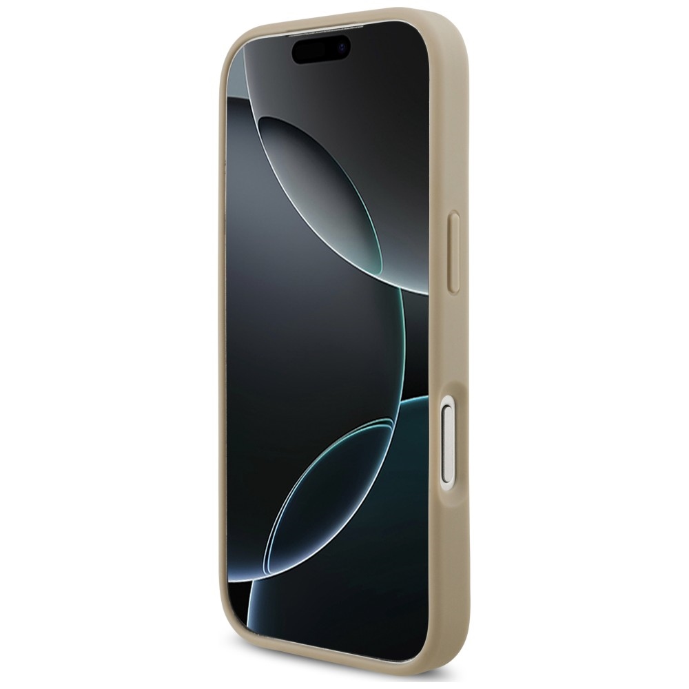 Lacoste Petit Pique Lacquer Logo MagSafe - θήκη για Apple iPhone 18 Pro Max / 17 Pro Max - Μπεζ - Image 5