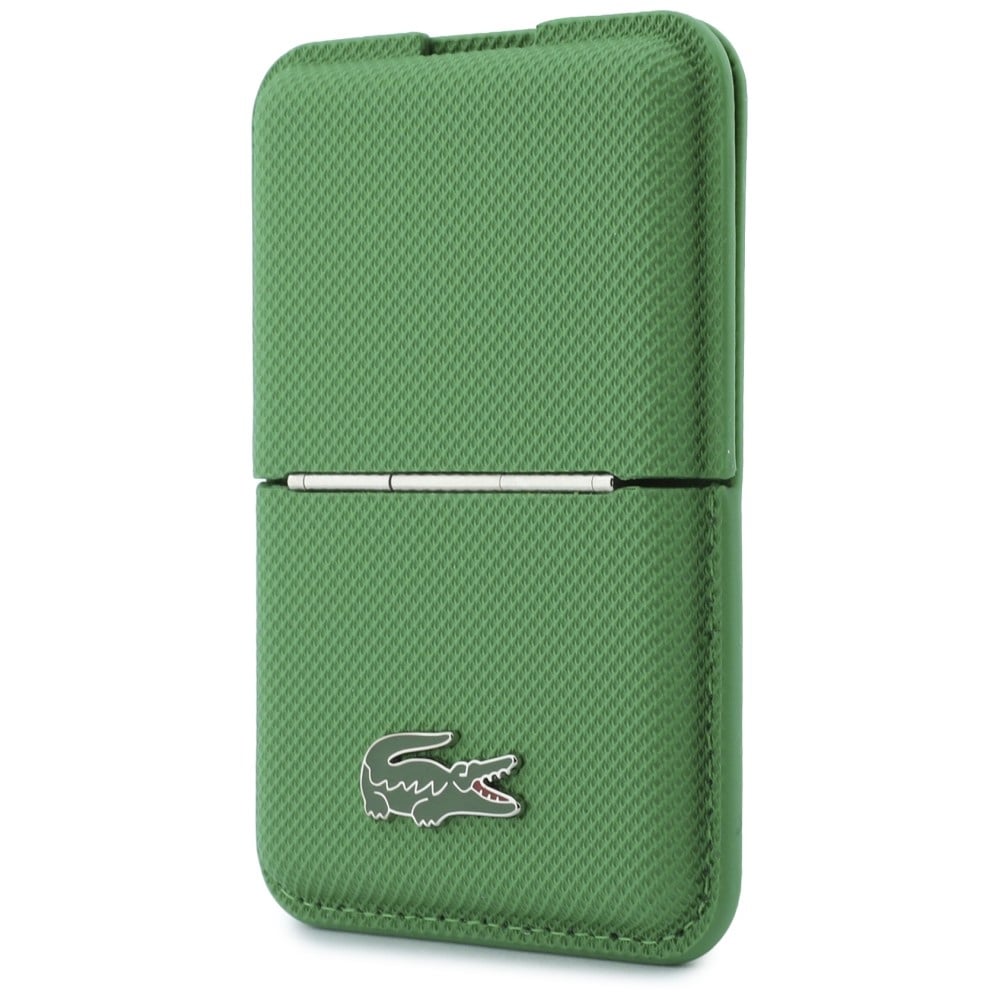 Lacoste Iconic Petit Pique MagSafe μαγνητικό πορτοφόλι με βάση τερρακότα - Image 2