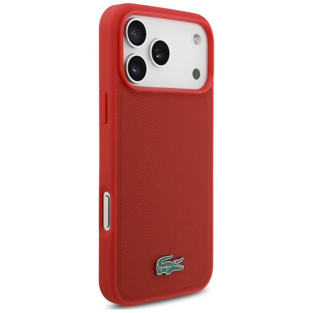 Lacoste Petit Pique Lacquer Logo MagSafe - θήκη για Apple iPhone 18 Pro Max / 17 Pro Max - Κόκκινο - Image 4