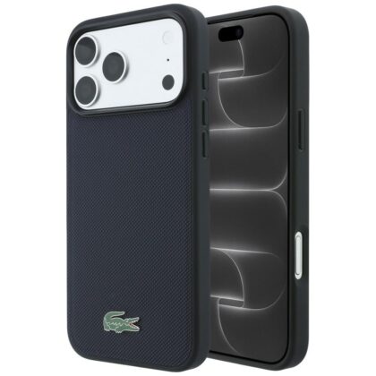 Lacoste Petit Pique Lacquer Logo MagSafe - θήκη για Apple iPhone 18 Pro Max / 17 Pro Max - Μπλε