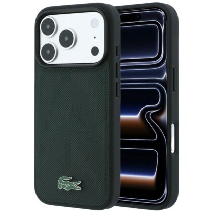 Lacoste Petit Pique Lacquer Logo MagSafe - θήκη για Apple iPhone 18 Pro Max / 17 Pro Max - Πράσινο