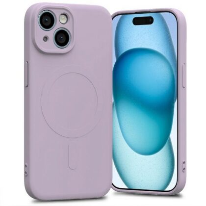 Mercury Semi-Silicone - θήκη για Apple iPhone 15 - Μωβ