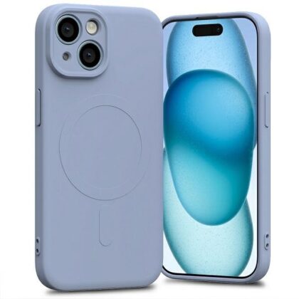 Mercury Semi-Silicone - θήκη για Apple iPhone 15 - Μωβ