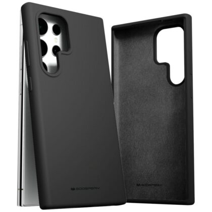 Mercury Silicone - θήκη για Samsung Galaxy S24 Ultra - Μαύρο
