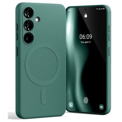 Mercury Semi-Silicone - θήκη για Samsung Galaxy S24 - Πράσινο