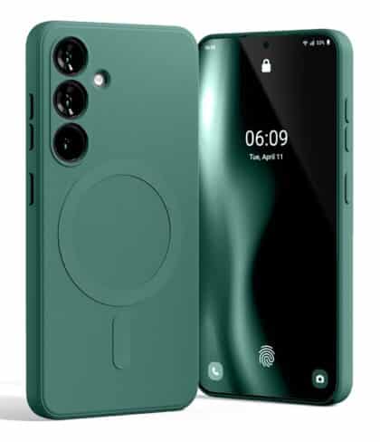 Mercury Semi-Silicone - θήκη για Samsung Galaxy S25 - Πράσινο
