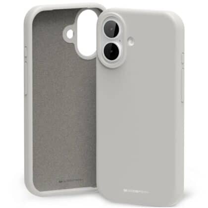 Mercury Silicone Case - θήκη για Apple iPhone 17 - Γκρι