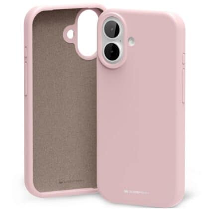 Mercury Silicone Case - θήκη για Apple iPhone 17 - Ροζ