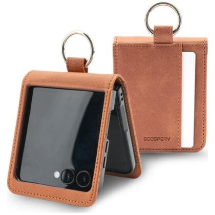 Mercury Basic Diary - θήκη για Samsung Galaxy Z Flip8 - Καφέ